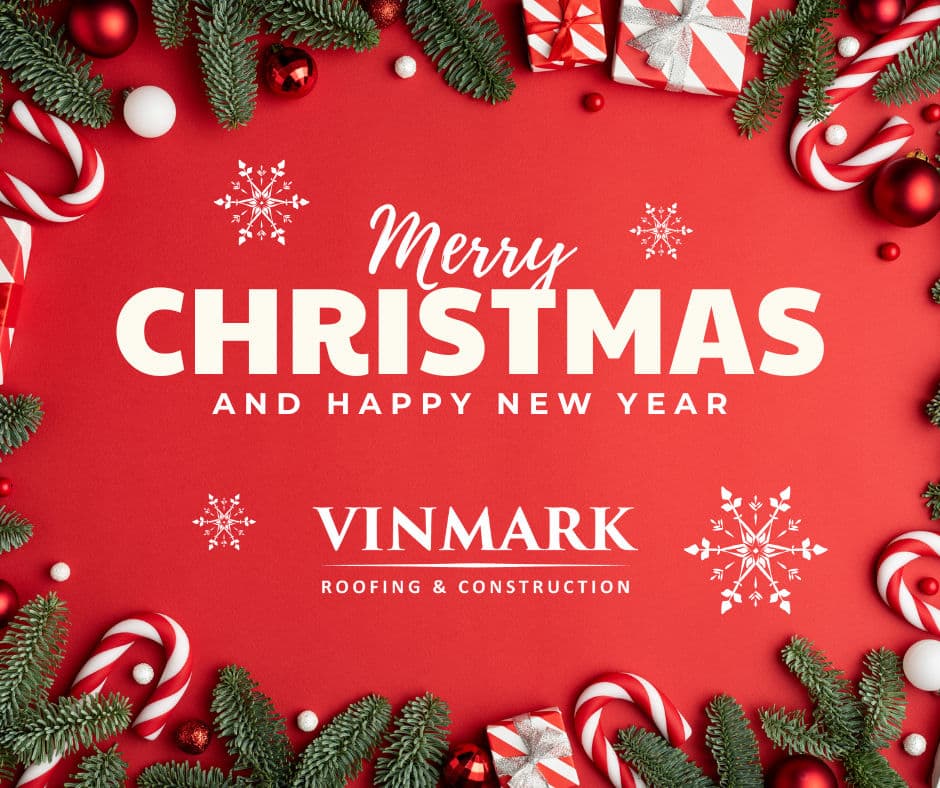 Merry Christmas and Happy New Year from Vinmark Roofing & Construction image