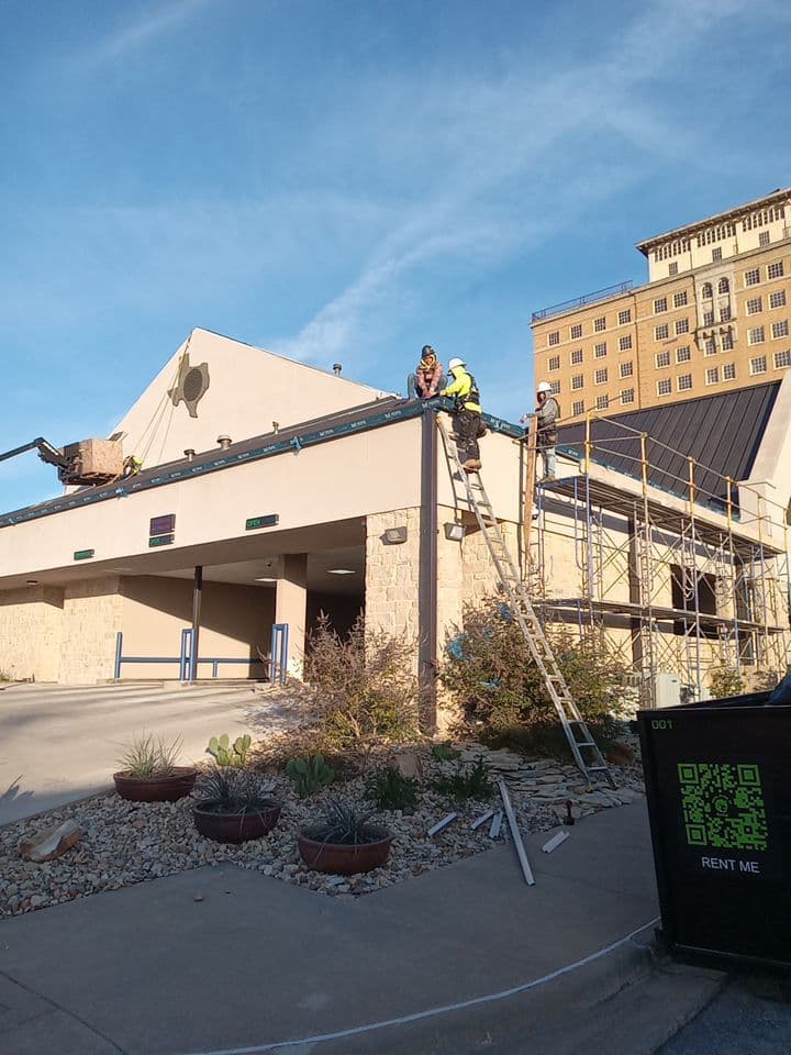 Gallery photos for National Bank Roof Replacement in Mineral Wells, TX: Image #14