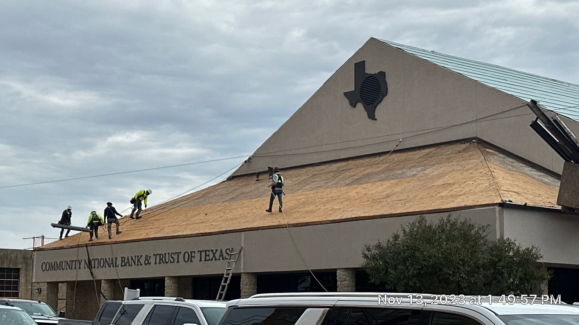 Gallery photos for National Bank Roof Replacement in Mineral Wells, TX: Image #18