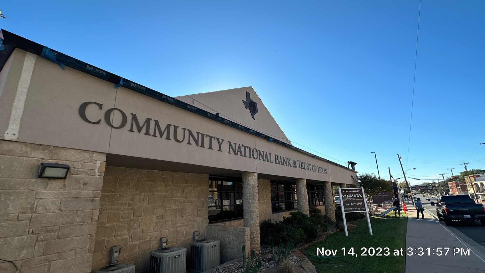 Gallery photos for National Bank Roof Replacement in Mineral Wells, TX: Image #22