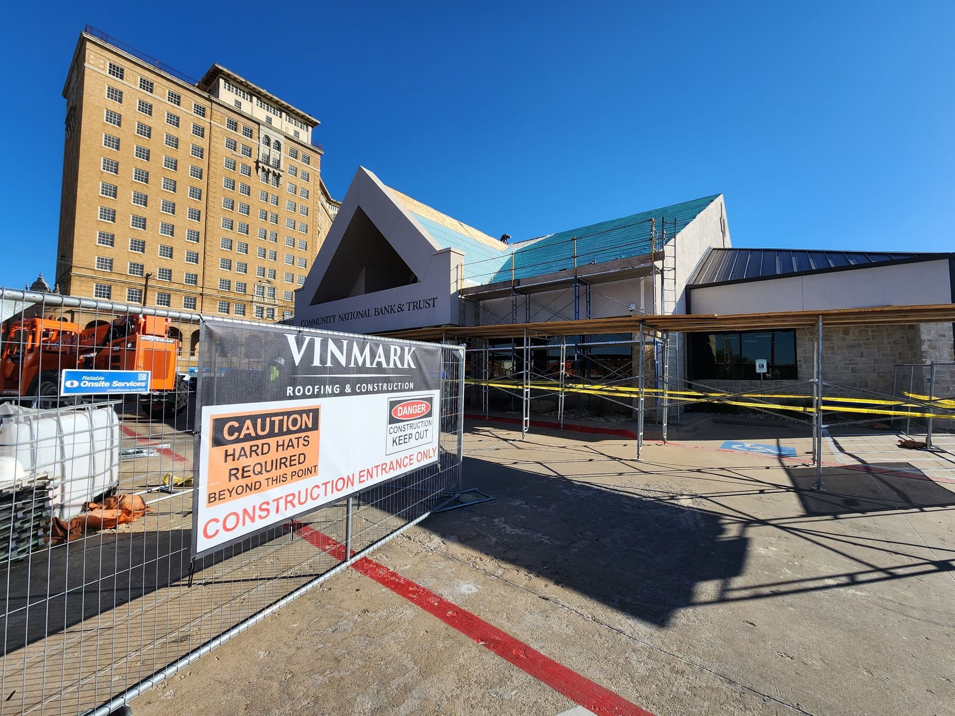 Gallery photos for National Bank Roof Replacement in Mineral Wells, TX: Image #32