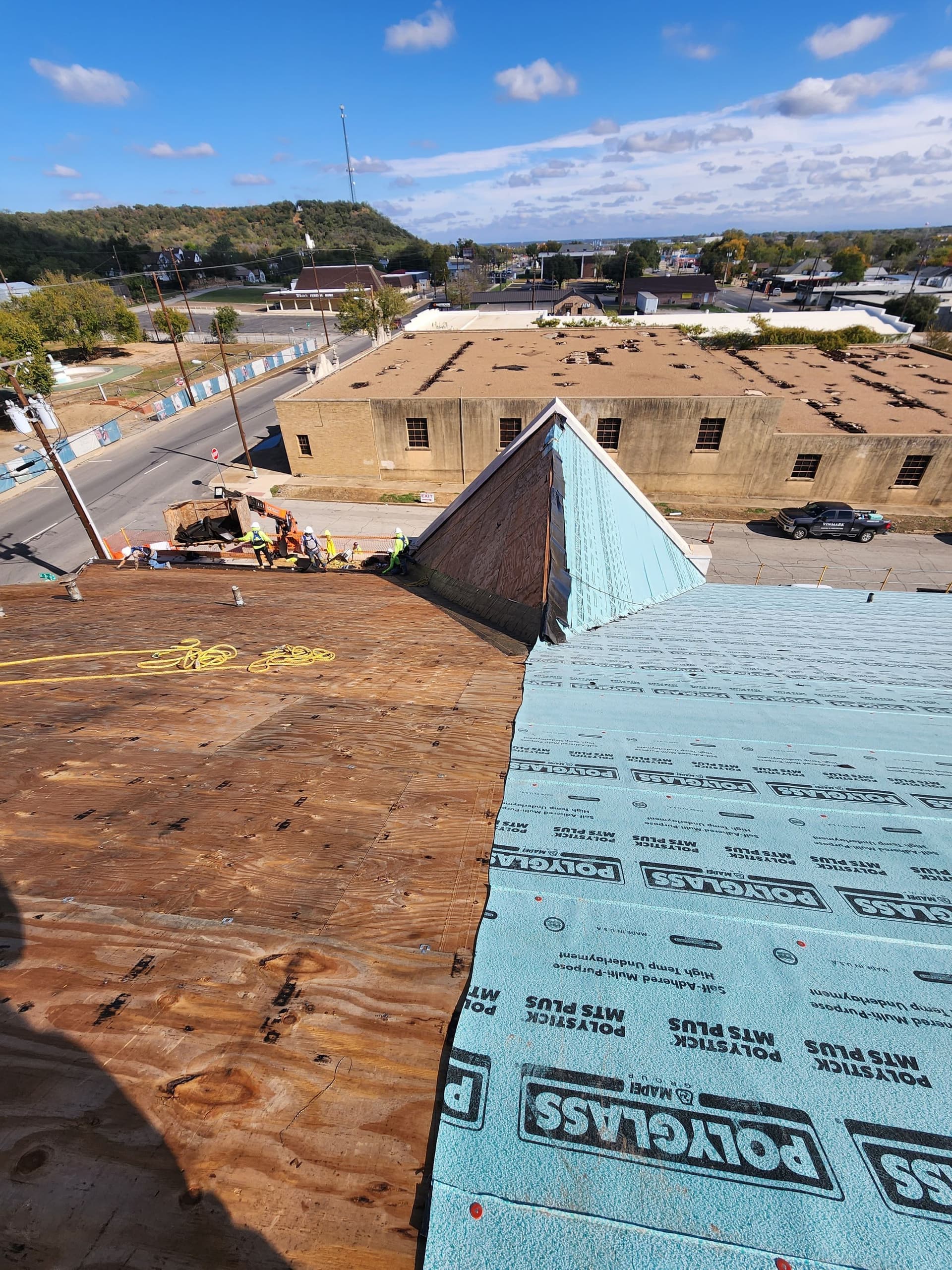 Gallery photos for National Bank Roof Replacement in Mineral Wells, TX: Image #38