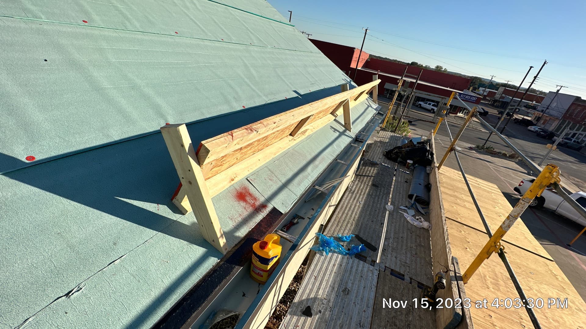 Gallery photos for National Bank Roof Replacement in Mineral Wells, TX: Image #51