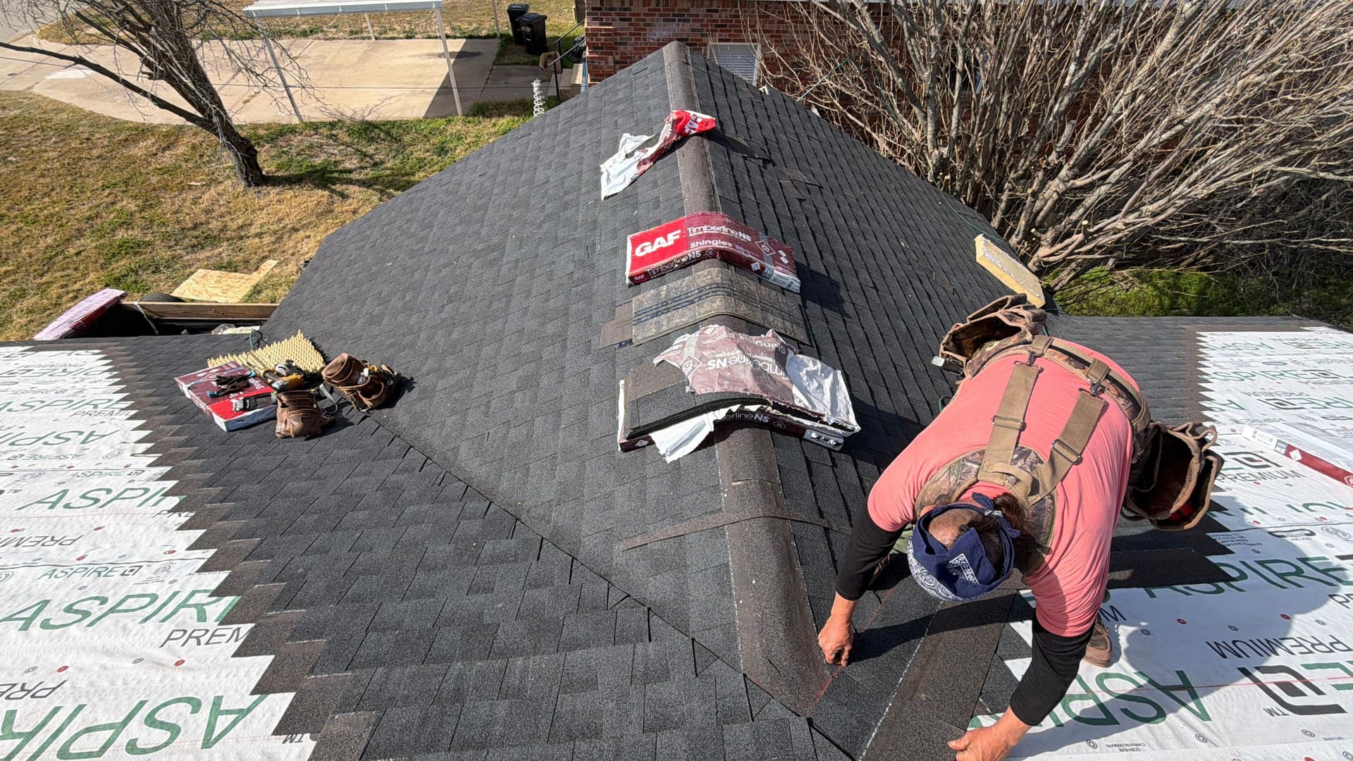 Reliable Roofing in Weatherford with GAF Shingles