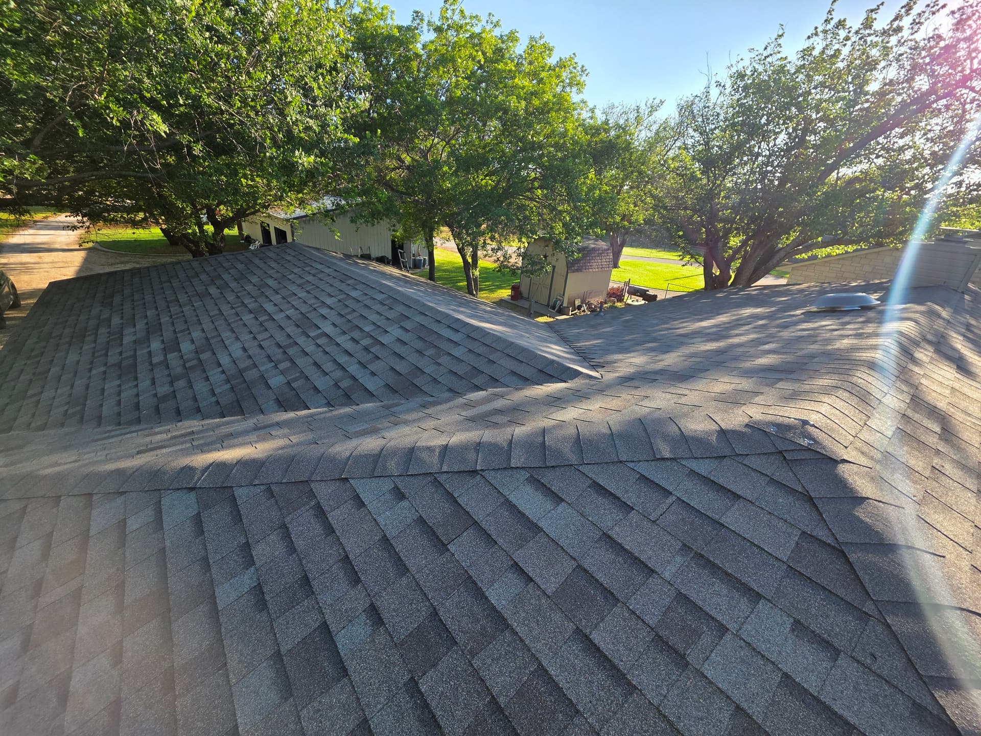 Gallery photos for Storm Damage Roof Replacement at Possum Kingdom Lake: Image #2