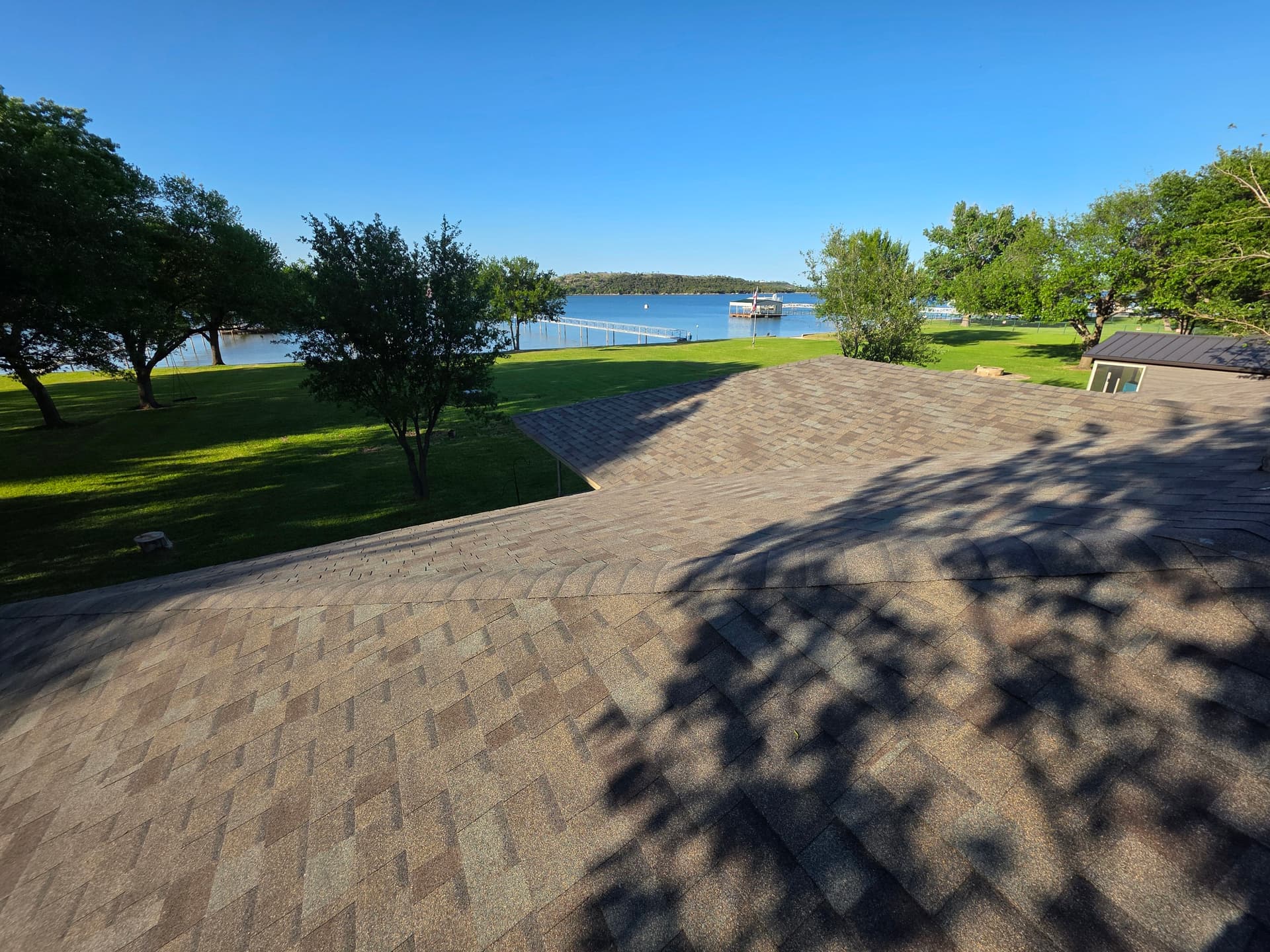 Gallery photos for Storm Damage Roof Replacement at Possum Kingdom Lake: Image #3